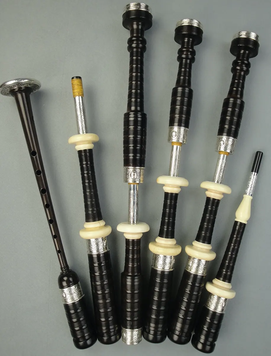 Robertson, Silver and Ivory, Hallmarked 1947-48