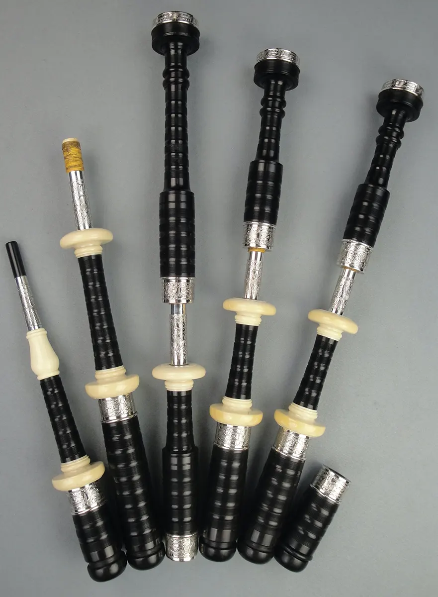 Robertson, Silver and Ivory, Hallmarked 1961