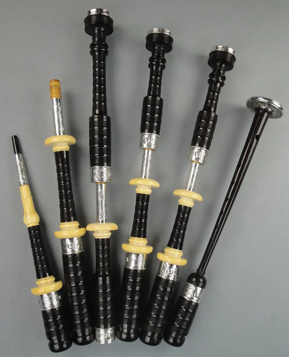 Robertsons, Silver and Ivory, Hallmarked 1933-34