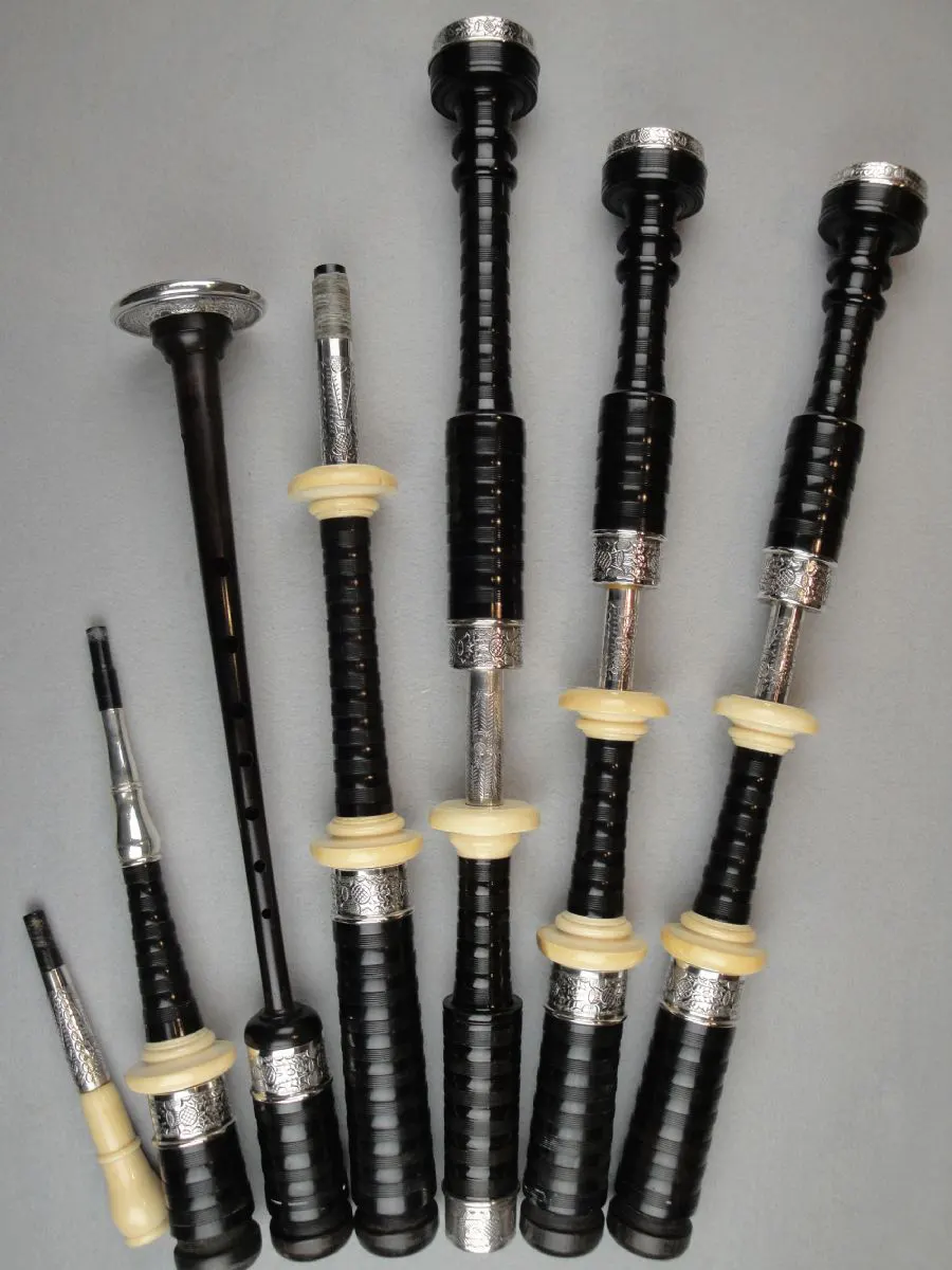 Silver and Ivory Grainger and Campbell, Hallmarked 1977, with John Kidd Bore and Stock Alterations