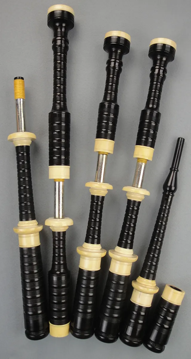 Starck, Circa 1930s, Ivory, Engraved German Silver