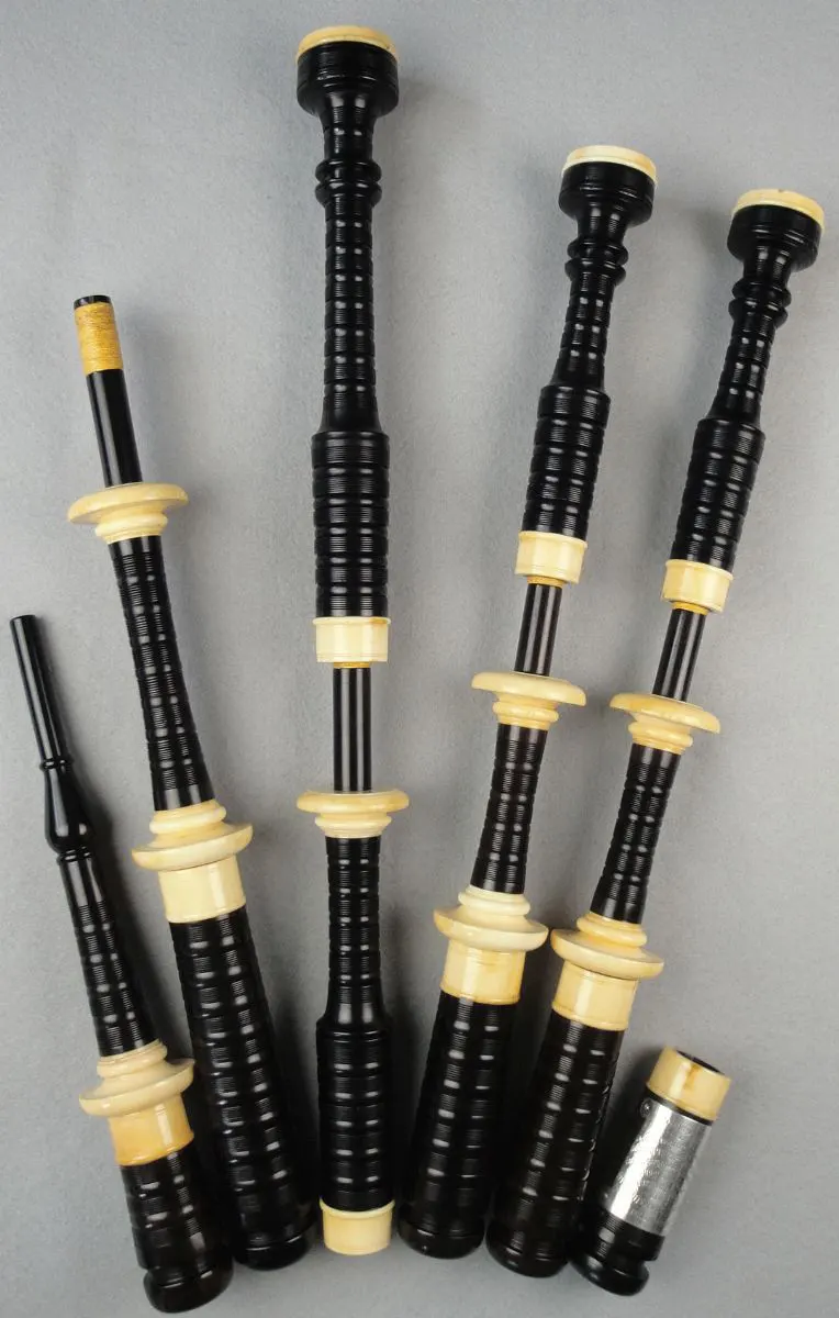 Thow, 1893, Cocuswood and Ebony, Full Ivory, Presentation Set