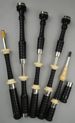 Thow, Circa 1910, Ebony, Ivory, German Silver