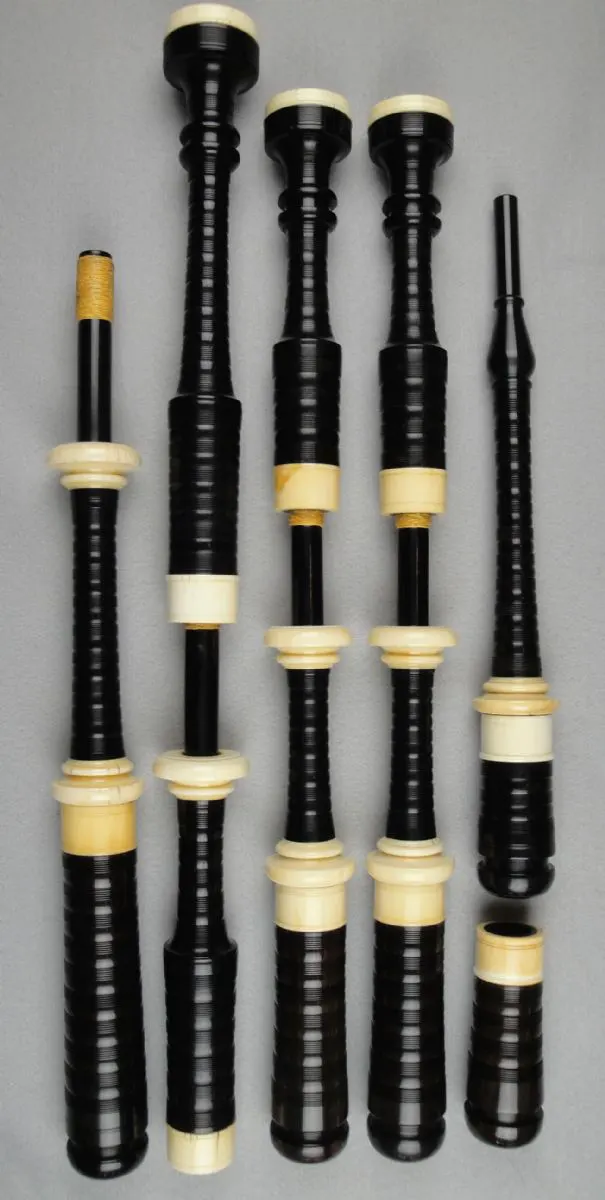 Unknown Ebony Set, Full Ivory, Circa 1890s