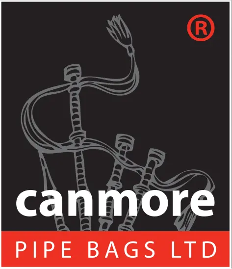 canmore pipe bags logo