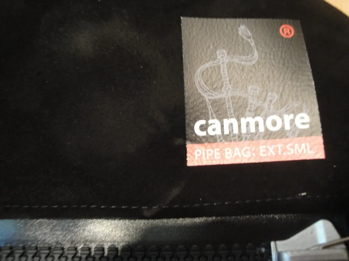canmore pipe bag extended small black