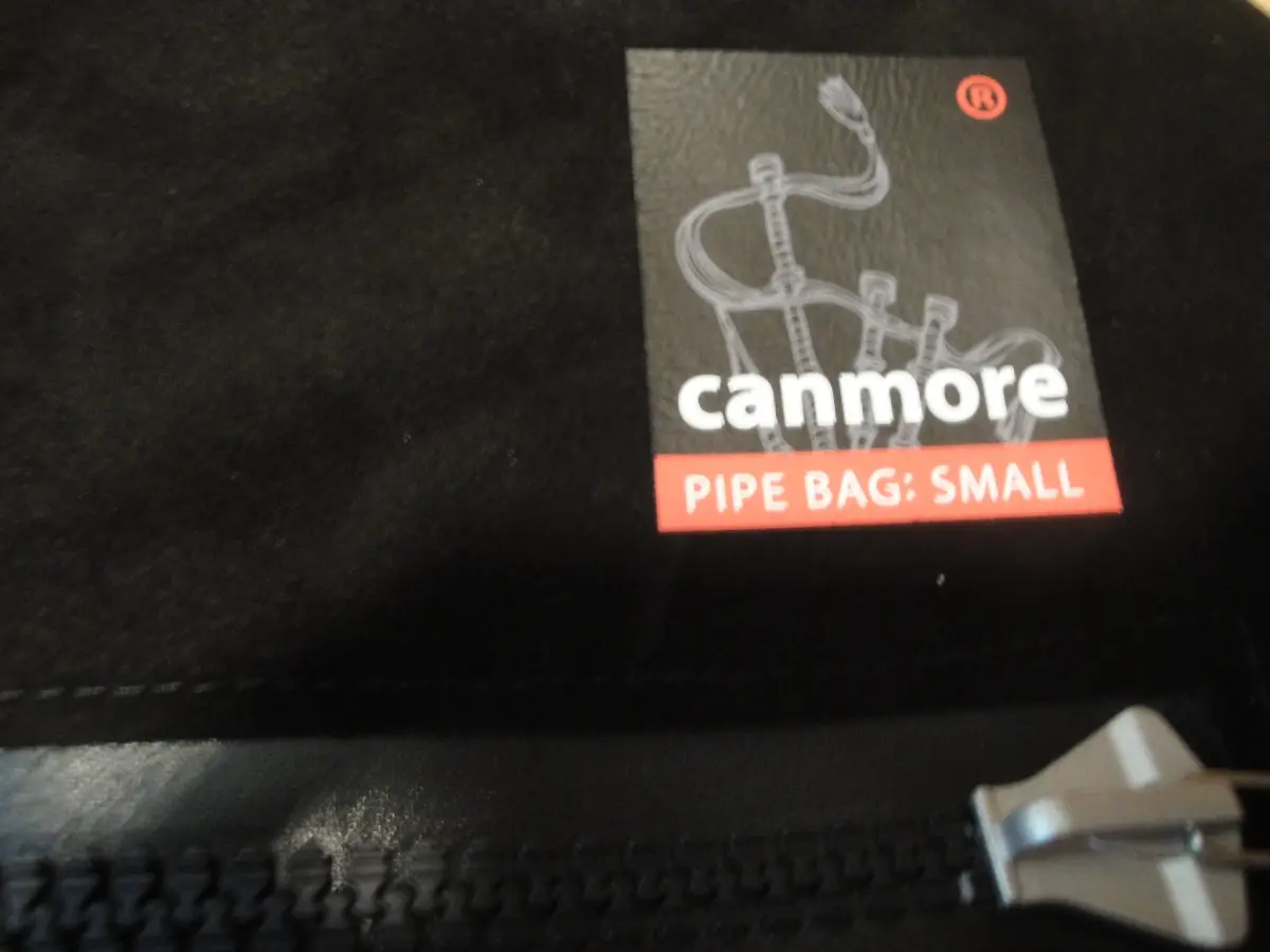 canmore pipe bag small black