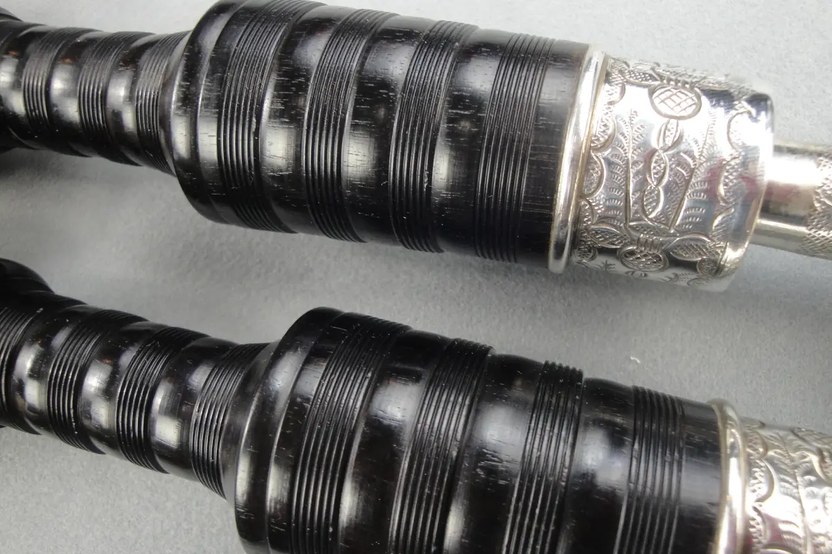 Grainger & Campbell, 1971-72, Engraved Sterling Silver, Ivory