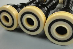 Henderson, Circa 1935, Full Ivory, Plain Silver Slides