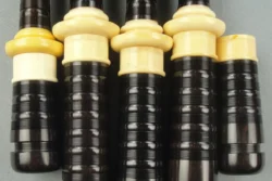 Henderson, Circa 1935, Full Ivory, Plain Silver Slides