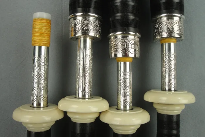 Kilgour & Kron, silver and imitation ivory, hallmarked 1992