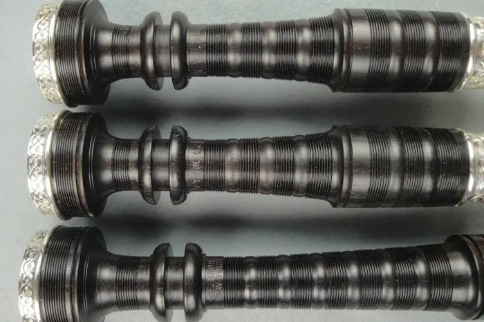 Kilgour & Kron, silver and imitation ivory, hallmarked 1992