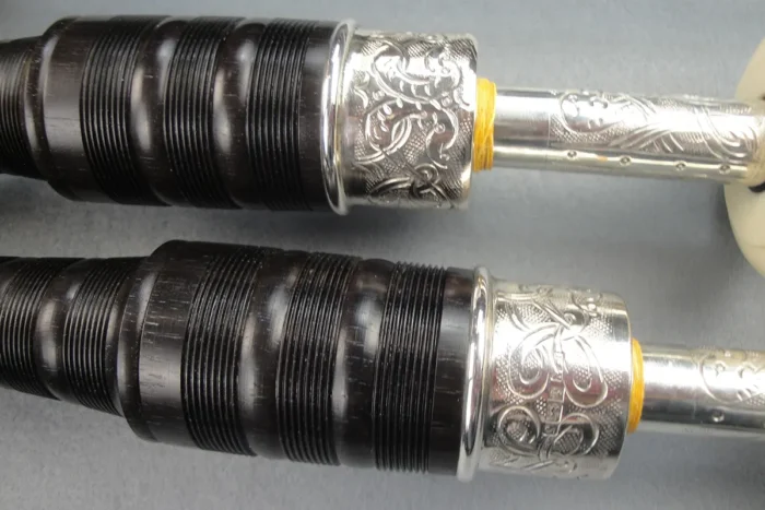 Kilgour & Kron, silver and imitation ivory, hallmarked 1992